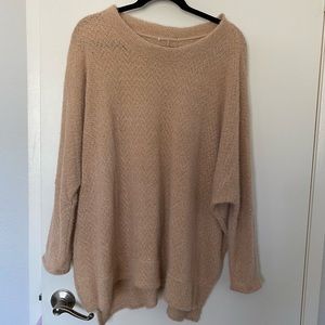 Off the shoulder sweater